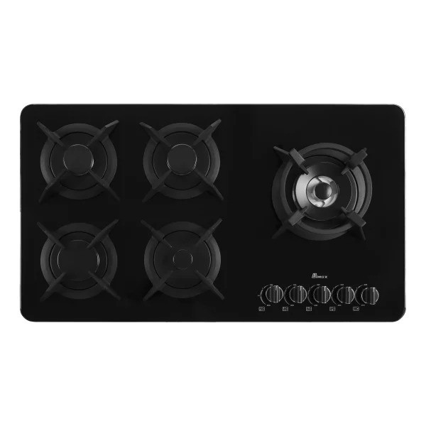 اجاق گاز صفحه‌ای پنج شعله بیمکث مدل 2103