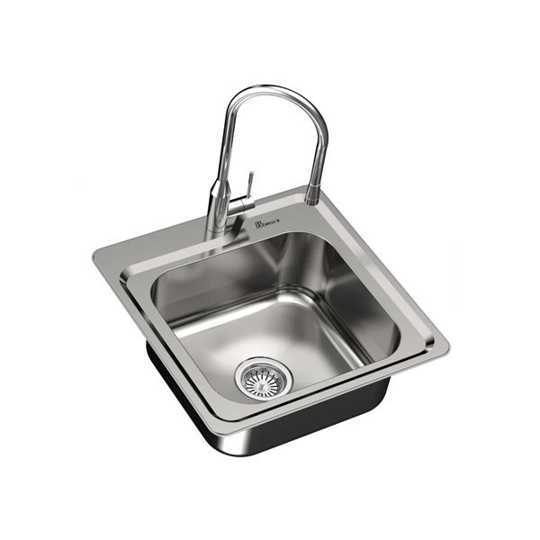 سینک ظرفشویی استیل بیمکث مدل 930 توکار